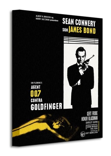 James Bond Goldfinger Window - obraz na płótnie James Bond