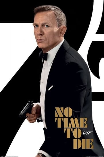 James Bond No Time To Die - plakat James Bond