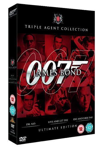 James Bond Ultimate Red Triple Pack Various Directors