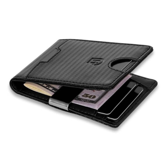 James Hawk Smart Wallet Carbon - Portfel W Kolorze Czarnym JAMES HAWK