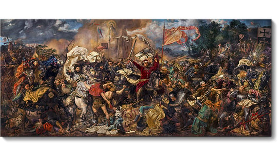 Jan Matejko, Bitwa pod Grunwaldem 145x63 cm / PRINTORAMA PRINTORAMA