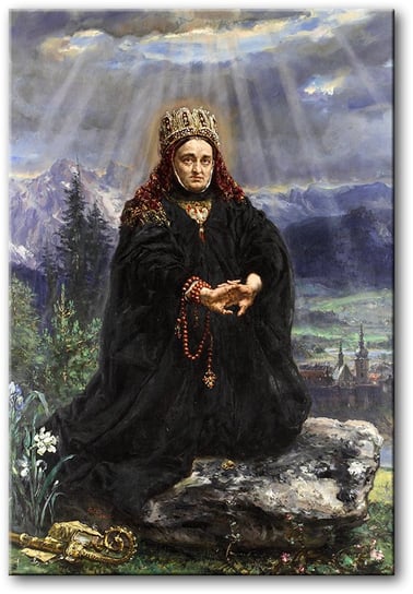 Jan Matejko,  Święta Kinga. - PR05953 PRINTORAMA