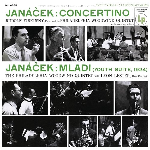 Jánacek: Concertino & Mládí The Philadelphia Woodwind Quintet