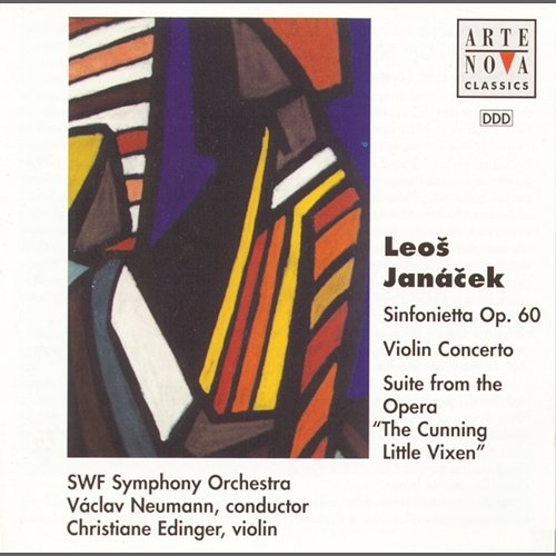 Janacek: Sinfonietta, Op. 60; Violin Concerto; Cunning Little Vixen Suite Václav Neumann