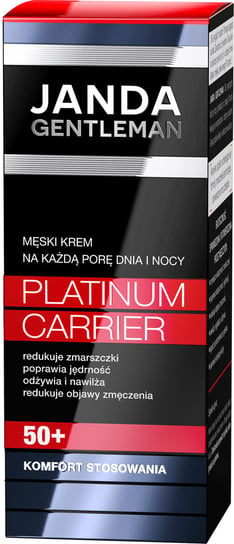 Janda, Gentleman Platinum Carrier  50+  Krem Dzień/noc, 50ml Janda
