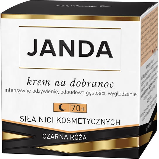 Janda, Siłła nici kosmetycznych, Krem na dobranoc 70+, 50 ml Janda