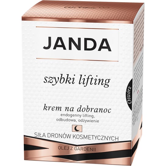 Janda, Szybki lifting, Krem na dobranoc, 50 ml. Janda