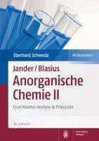 Jander/Blasius, Anorganische Chemie 2 Schweda Eberhard