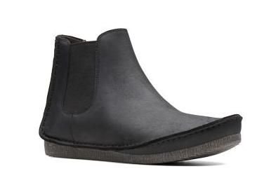 Janey Dee [black leather] - rozmiar 37.5 Clarks