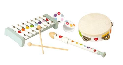 Janod, zabawka muzyczna Instrumenty, zestaw Janod