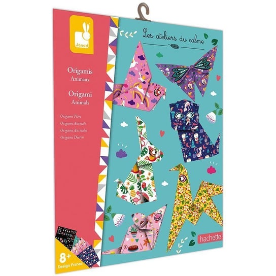 Janod, Zestaw kreatywny do tworzenia origami, Zwierzątka Janod
