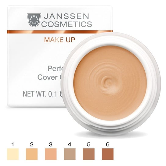 Janssen Cosmetics, Perfect Cover Cream, Kamuflaż W Kremie, Beż 04, 5ml Janssen Cosmetics