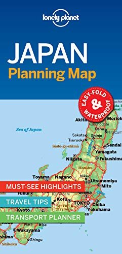 Japan Planning Map Lonely Planet