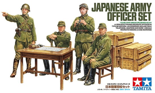 Japanese Army Officer Set 1:35 Tamiya 35341 Tamiya