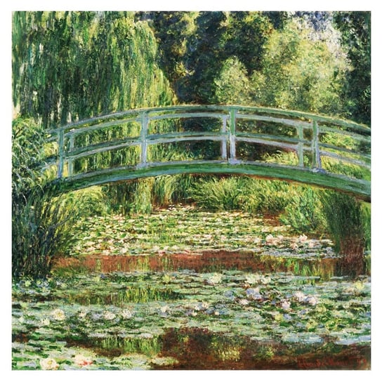 Japanese Footbridge - Claude Monet 50x50 Legendarte