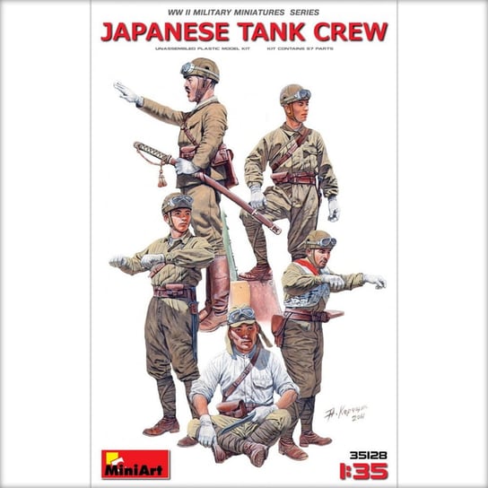 Japanese Tank Crew 1:35 MiniArt 35128 MiniArt