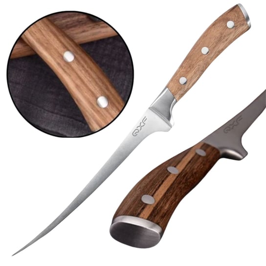 Japanknife Nóż Japoński Do Filetowania, Stal, 18,3cm Inna marka