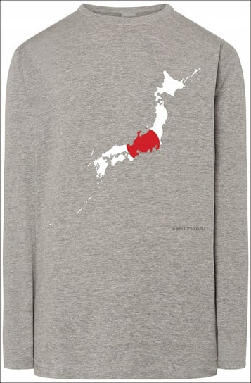 Japonia Męska Modna Bluza Longsleeve Nadruk R.XL Inna marka