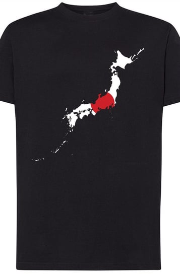 Japonia Męski T-Shirt Modny Nadruk Azja Logo R.L Inna marka