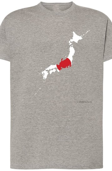 Japonia Męski T-Shirt Modny Nadruk Azja Logo R.XL Inna marka