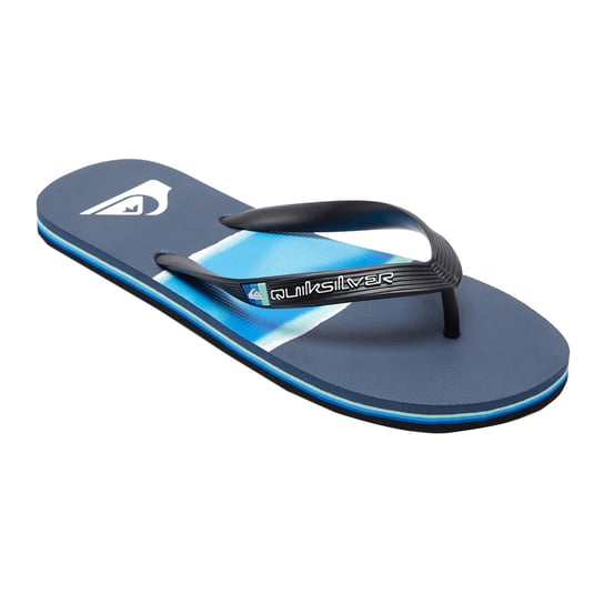 Japonki Męskie Quiksilver Molokai Airbrushed Niebieskie Aqyl101317 39 (6 Us) Quiksilver