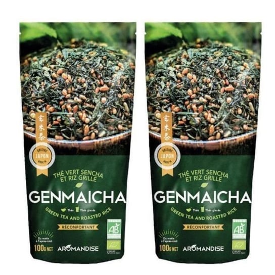 Japońska ekologiczna herbata zielona Genmaicha - Sencha i tostowany ryż 200 g Youdoit
