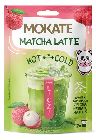 Japońska Herbata Matcha Zielona Codzienna Sproszkowana Liczi Mokate 40g Inna marka