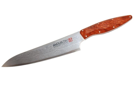 Japoński nóż kuchenny ze stali damasceńskiej GYUTO 210 mm Mcusta Zanmai