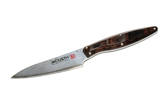 Japoński nóż kuchenny ze stali damasceńskiej PETTY 110 mm Mcusta Zanmai