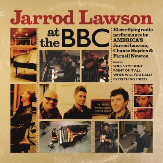Jarrod Lawson At The BBC Lawson Jarrod