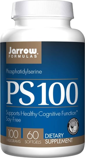 Jarrow Formulas PS100 - Fosfatydyloseryna 100 mg - Suplement diety, 60 kaps. Jarrow Formulas