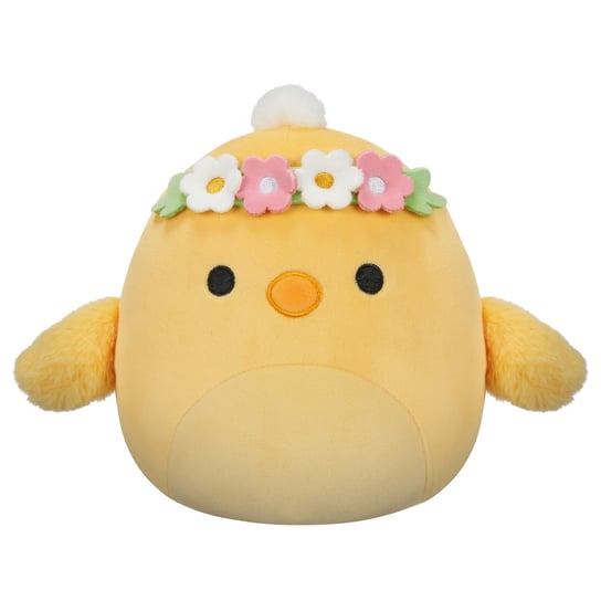 JAS SQM 19CM WIELKANOC D (Triston - Yellow Chick W/Eyes Open and Flower Crown) JAS SQUISHMALLOWS