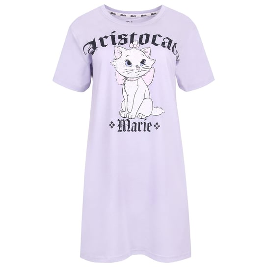 Jasnoliliowa Koszula Nocna Aryskotraci Kotka Marie Disney