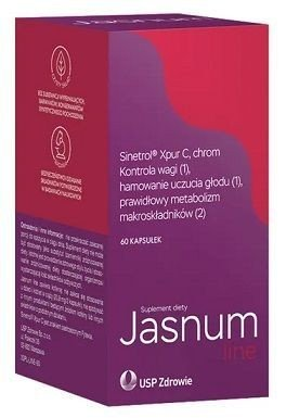 Jasnum Line, 60 kapsułek Inna marka