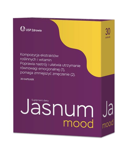 Jasnum mood, suplement diety, 30 kapsułek USP Zdrowie