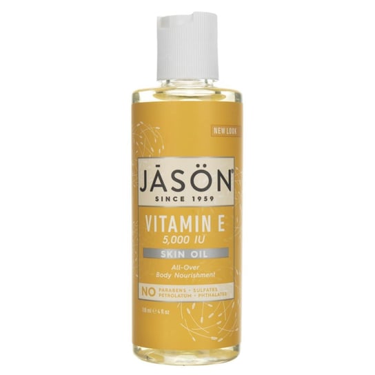 Jason, Nawilżający olejek z witaminą E 5000 IU, 118 ml Jason