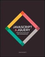 JavaScript and JQuery Duckett Jon