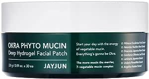 Jayjun, Okra Phyto Mucin Deep Hydrogel Facial Patch, Płatki Hydrożelowe Do Twarzy, 30 Szt. Inna marka