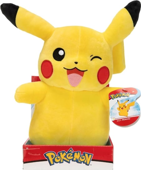 Jazawers, Maskotka Pokemon Pikachu, Oryginalny, Żółty, 30 cm Inna marka