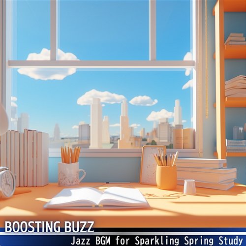 Jazz Bgm for Sparkling Spring Study Boosting Buzz