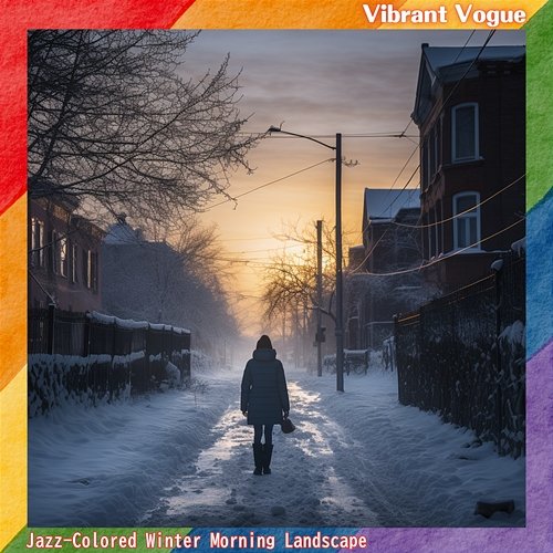 Jazz-colored Winter Morning Landscape Vibrant Vogue