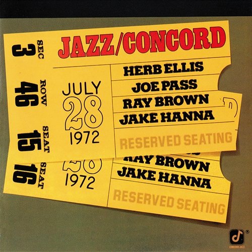 Jazz / Concord Herb Ellis, Joe Pass, Ray Brown, Jake Hanna