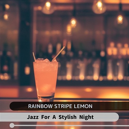 Jazz for a Stylish Night Rainbow Stripe Lemon