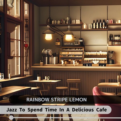 Jazz to Spend Time in a Delicious Cafe Rainbow Stripe Lemon