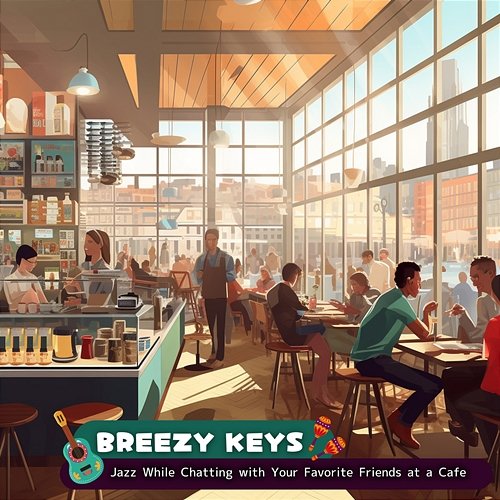 Jazz While Chatting with Your Favorite Friends at a Cafe Breezy Keys