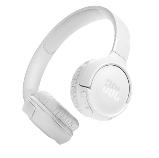JBL, Bezprzewodowe słuchawki nauszne Tune 520BT, białe Jbl