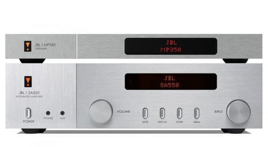 Jbl Sa550 Classic Wzmacniacz Stereo + Jbl Mp350 Classic Odtwarzacz Sieciowy - Wysokiej Jakości Zestaw Stereo! Jbl