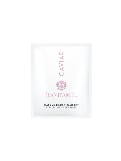 Jean D'Arcel, Kawiorowa przeciwstarzeniowa maska w płachcie - masque tissu vitalisante 1 szt. Jean D'Arcel