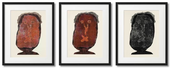 Jean Dubuffet, Młodzieniec. 3 Plakaty Sztuka Nowoczesna DEKORAMA