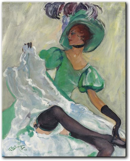 Jean-Gabriel Domergue, Tancerka Cancana. - PR06976 PRINTORAMA